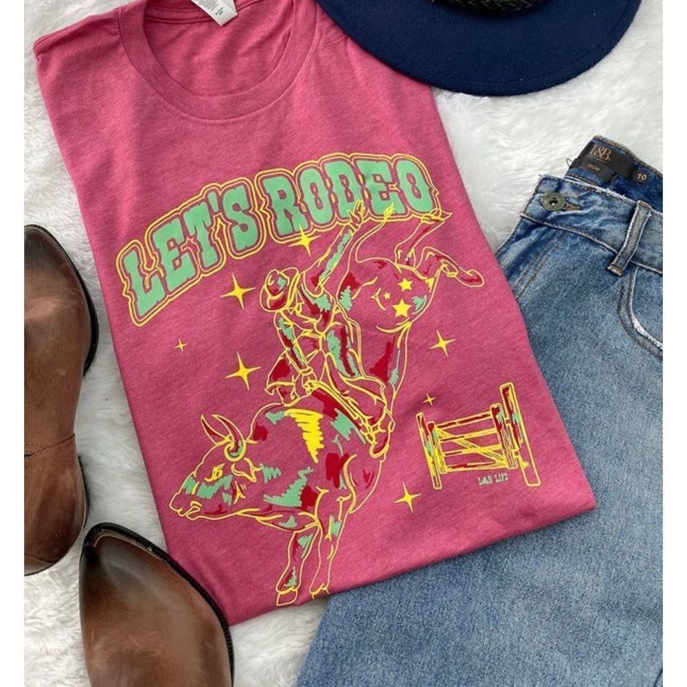 Lets Rodeo Tshirt